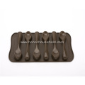 Silicone spoon chocolate shape cake mold